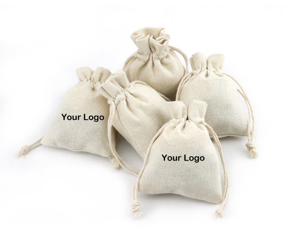 Wholesale Cotton Packing Pouches Drawstring Bags 