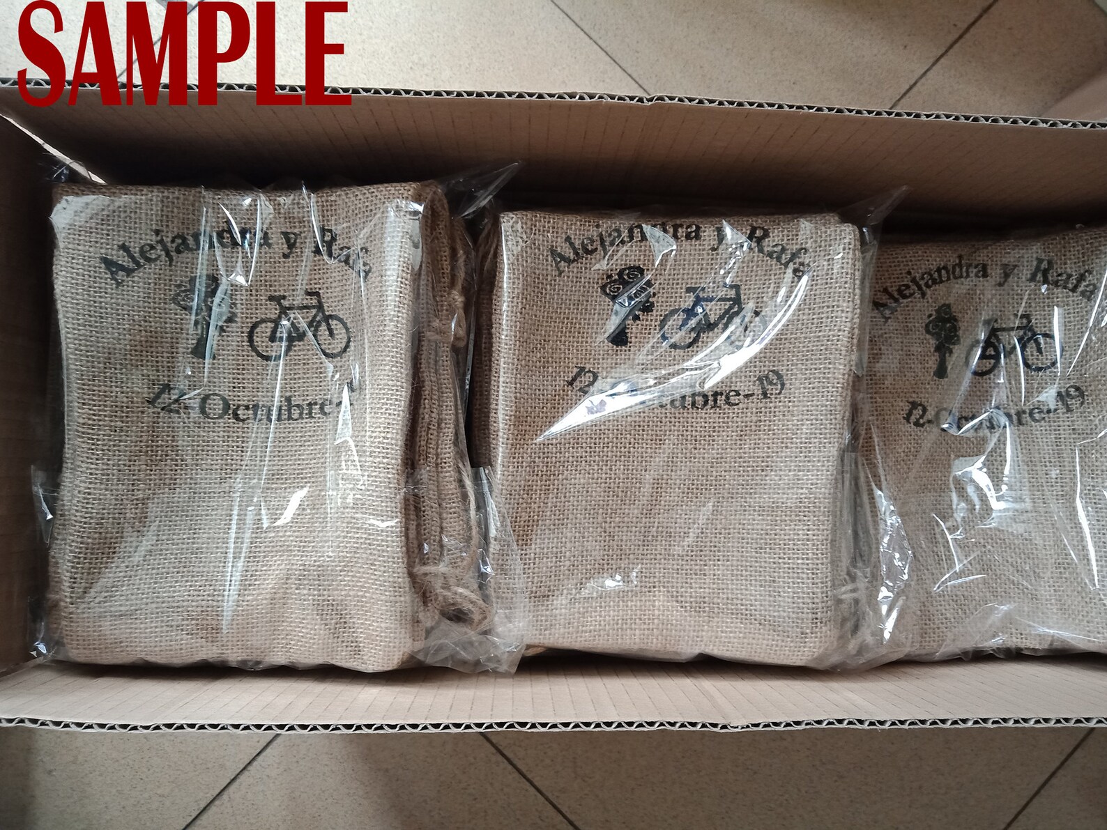 50 Pcs Bulk Burlap Bags Personalizedrustic Burlap Bags for Etsy