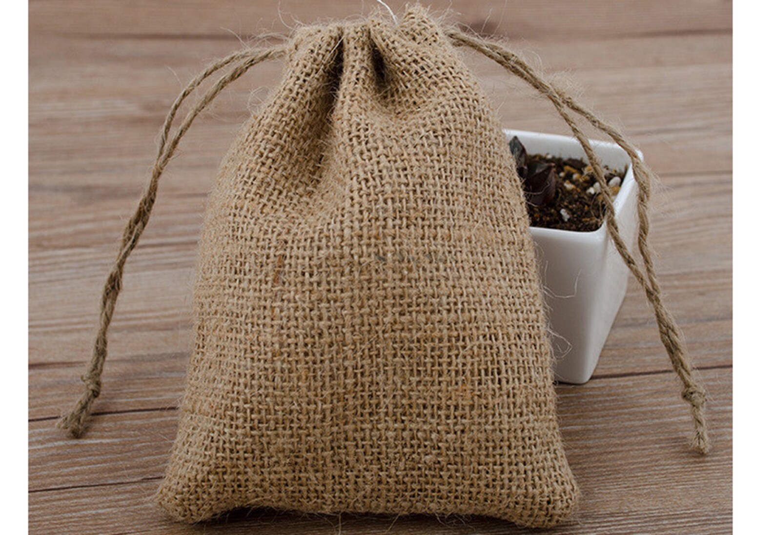 50 Pcs Bulk Burlap Bags Personalizedrustic Burlap Bags for Etsy