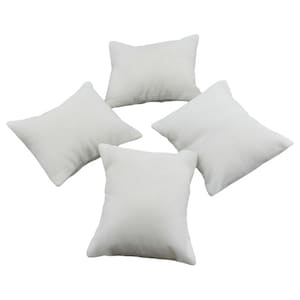 12 Pcs Pack Soft Velvet Jewelry Display Pillow Watch Display Jewelry Holder Jewelry Show Pillows SCHMUCK KISSEN Watch Box Pillows Custom