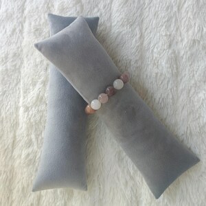 3 Pcs Bulk Long Size Jewelry Display Pillow Bracelet Show Cushion Soft Velvet Watch Pillows