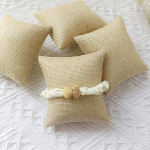 Jewelry Display Cushion, Watch Display Pillow,Small Display Cushion,Bracelet Jewelry Show Pillow,Jute Mini Pillow For Watch