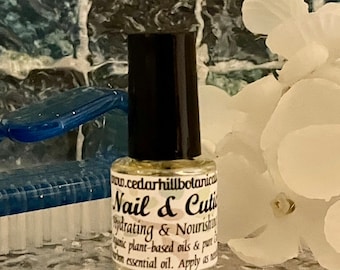 Nail and Cuticle Oil Treatment, Hydrating, Strengthening, Stocking Stuffer, For Tween Girls, For Teen Girls, For Women,Cedar Hill Botanicals