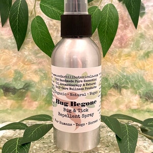 Cedar Hill Botanicals all-natural bug and tick repellent spray, Bug Begone.