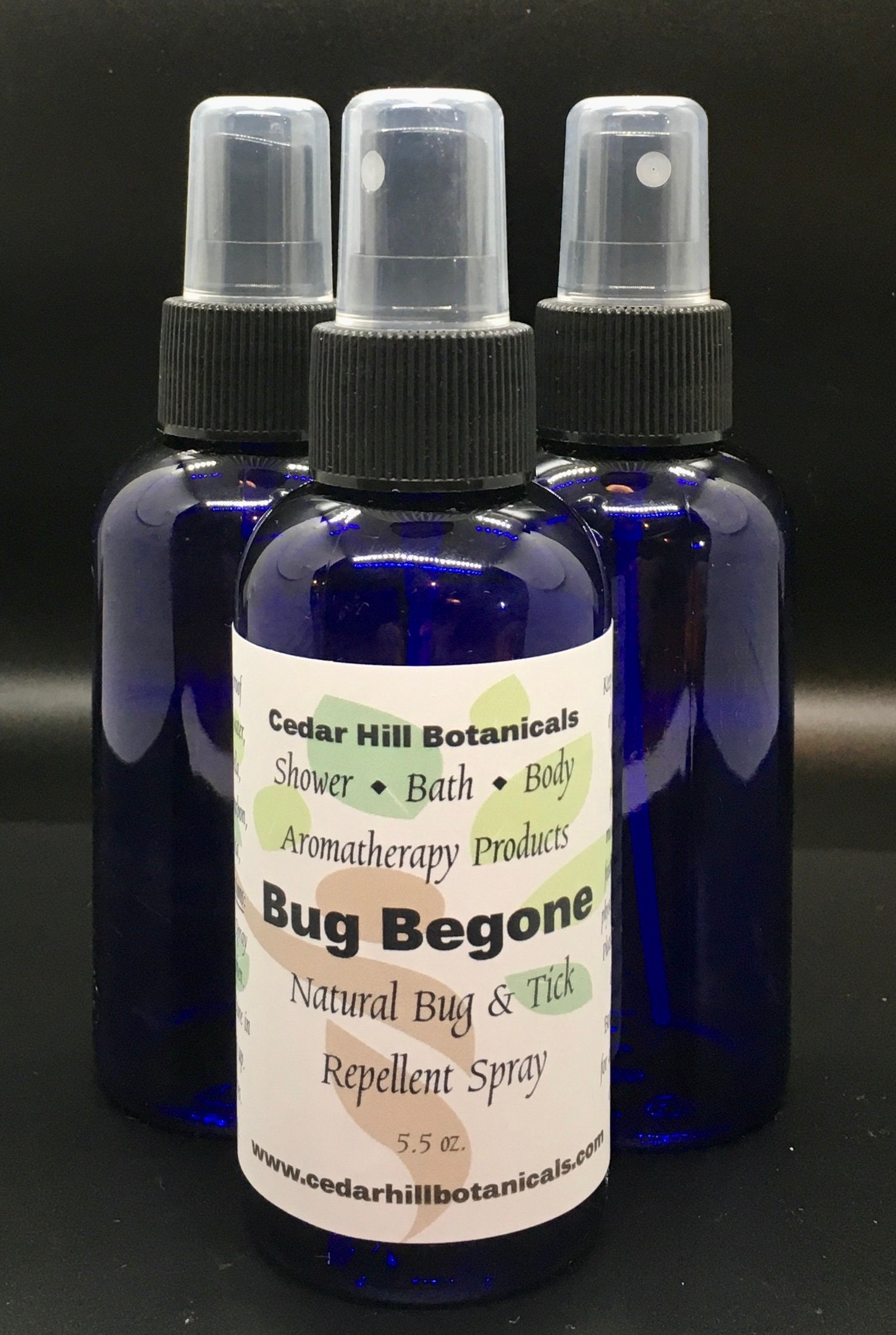Natural Bug and Tick Repellent Spray Essential Oil Bug Spray Etsy
