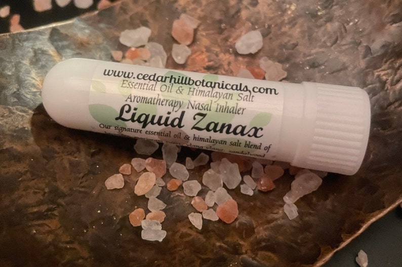 Liquid Xanax Aromatherapy Inhaler Essential Oil Blend With Etsy