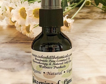 Essential Oil Mist, Aromatherapy Spray, For Room, Body, Linens, Meditation, Shower, Yoga Mat Spray, CedarHill Botanicals