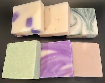 Handmade Bar Soaps, Shea Butter Soap, Artisan Soap, Easter Basket Fillers, Cedar Hill Botanicals