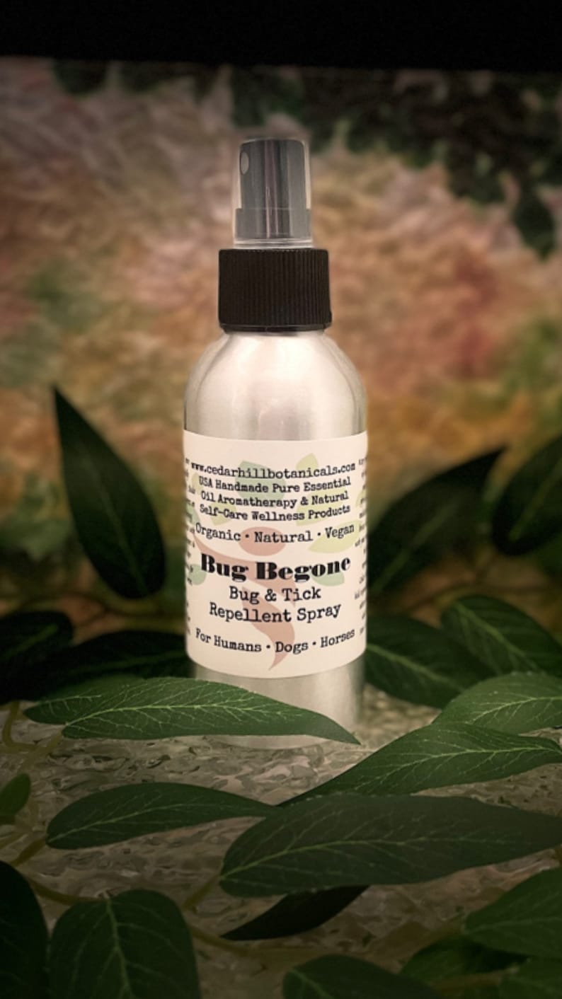 Cedar Hill Botanicals all-natural bug and tick repellent spray, Bug Begone.