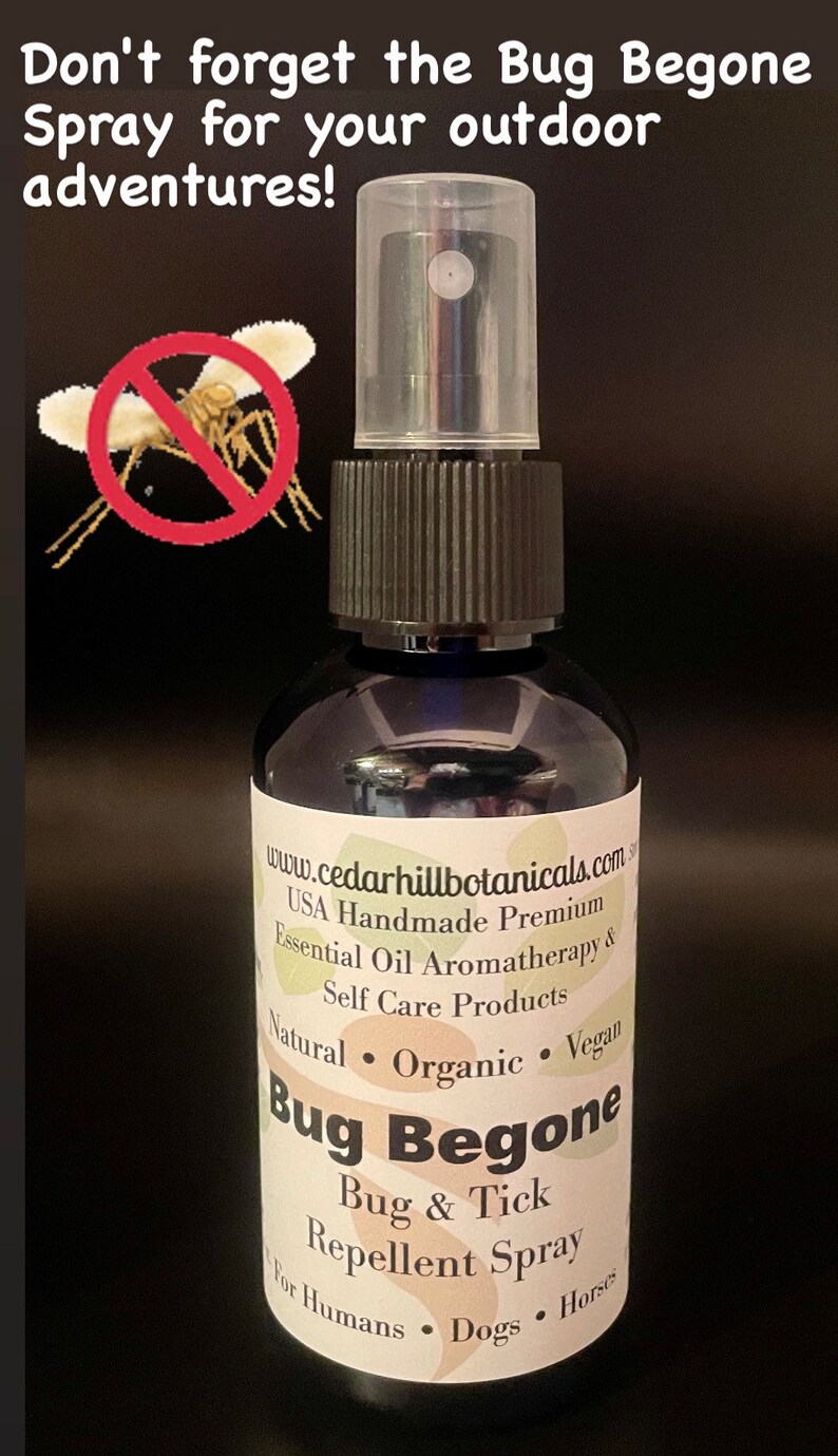 Cedar Hill Botanicals all-natural bug and tick repellent spray, Bug Begone.