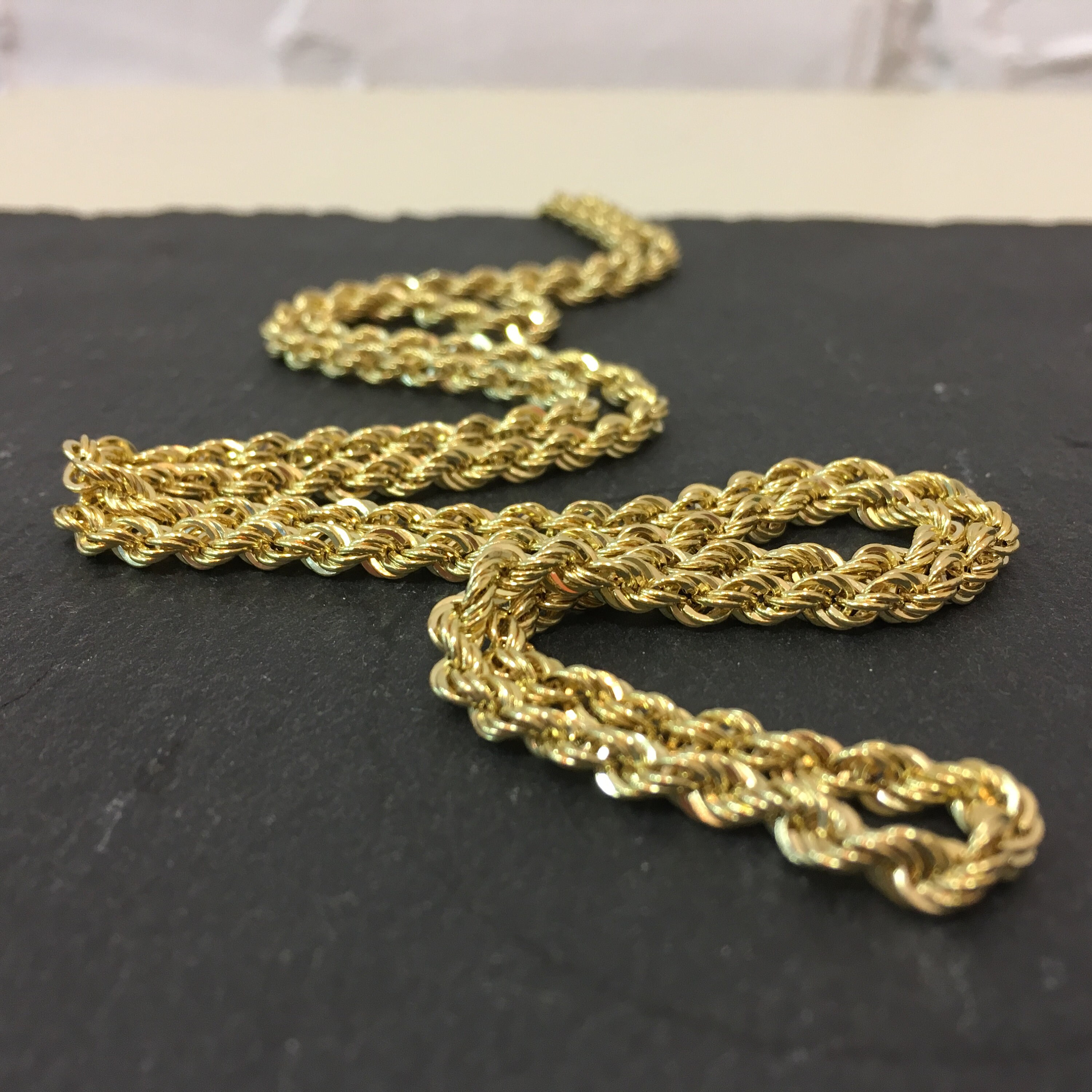 Long Gold Chain - Etsy