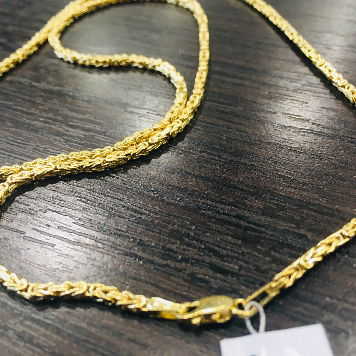 King Knot Chain Solid Gold 14k Kings Chain King Chain Men Etsy