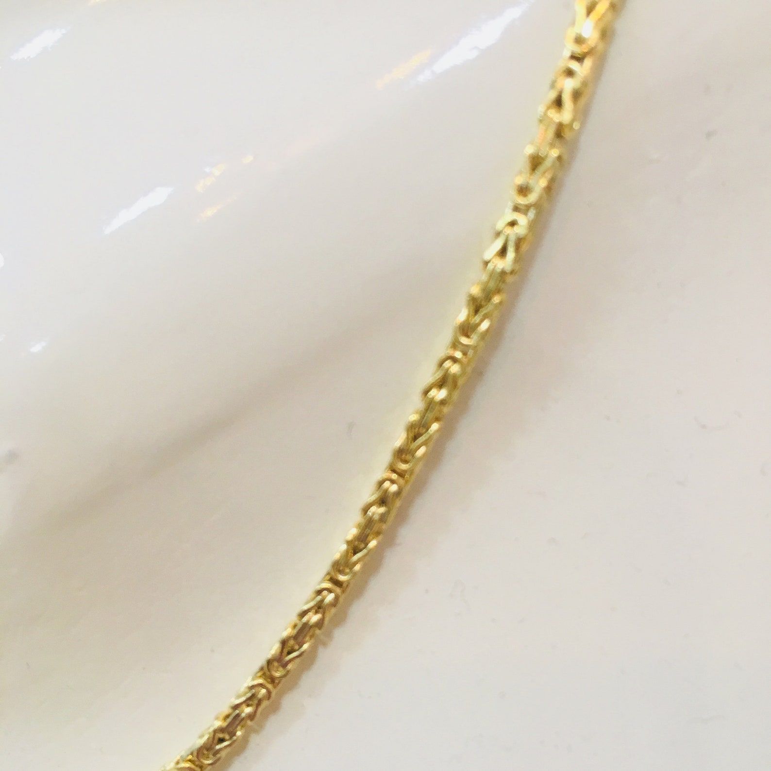 King Knot Chain Solid Gold 14k Kings Chain King Chain Men Etsy