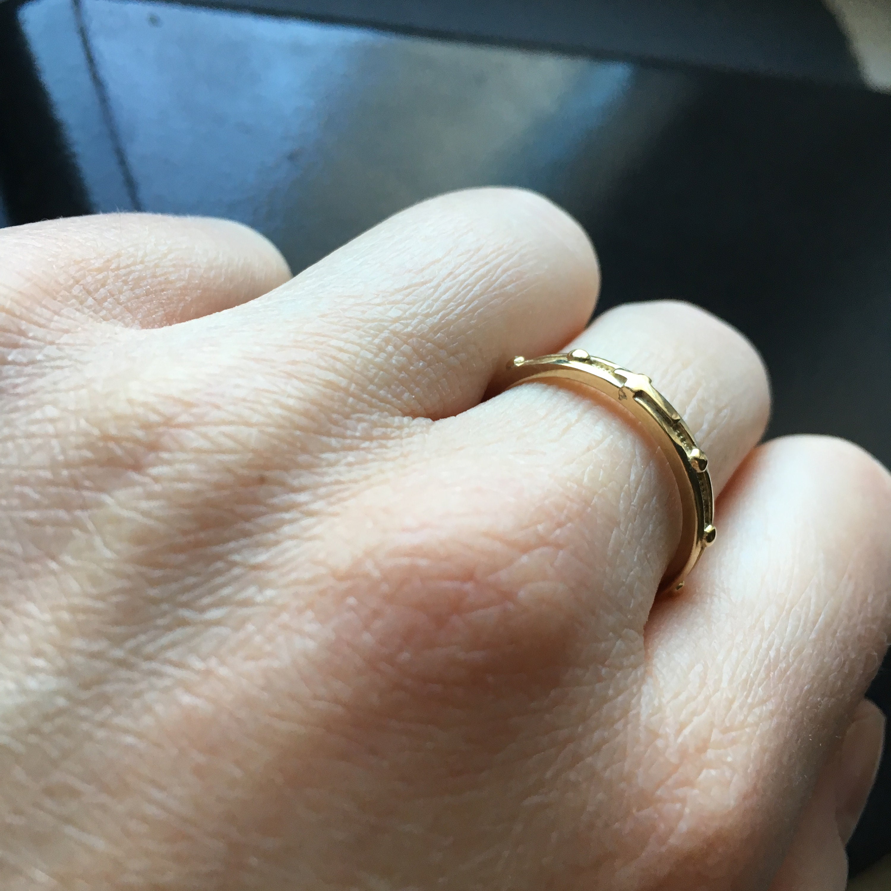 Catholic on sale prayer ring