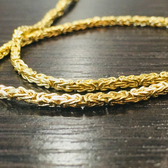 King Knot Chain Solid Gold 14k Kings 