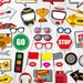 Car Racing Party Photo Props Editable Printable/ Race Car Party Photo ...
