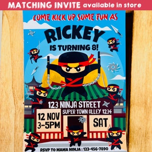 Ninja Party/ Samurai Party/ Ninja Lego Party/  Martial Arts Party/ Karate Party