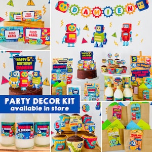 Robots Science Lab Party