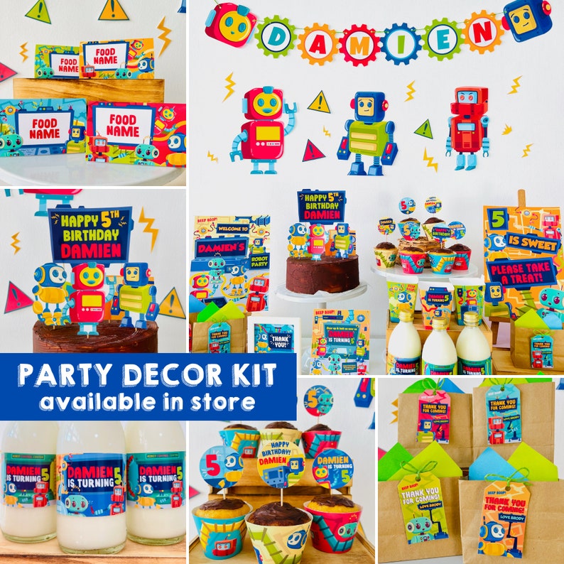 Robots Science Lab Party
