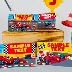 Car Racing Party Decorations/ Race Car Birthday Party/ Go Kart F1 Grand Prix Party Decorations