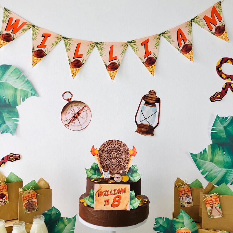 Indiana Jones Party Adventure Explorer Birthday Party