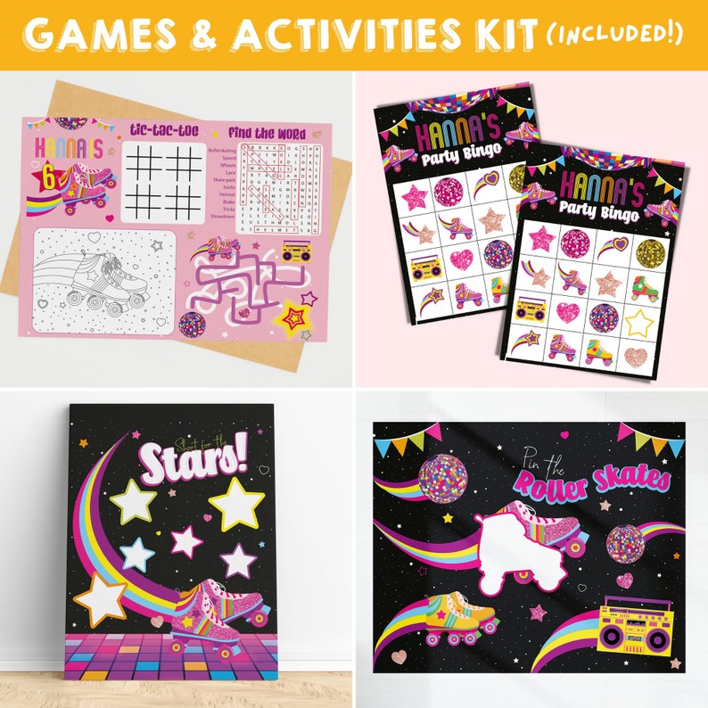 Roller Skating Party Games