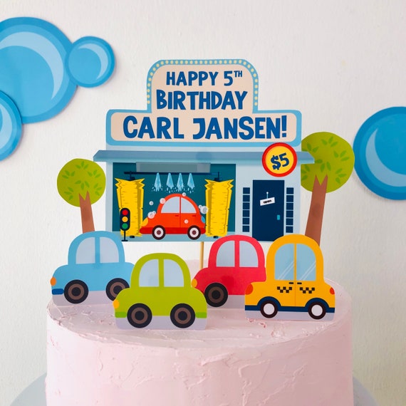 Cars Theme Cake Topper -  Finland