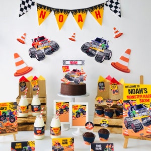 Monster Truck Party Monster Jam Birthday Party