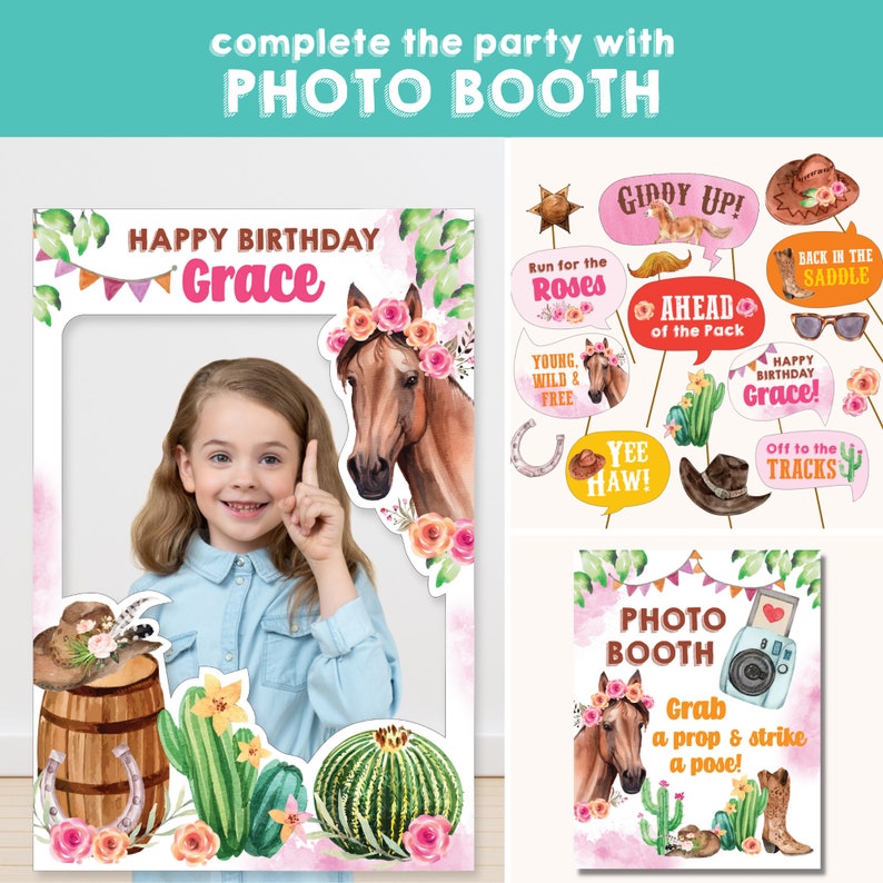Horse Party Cowgirl Birthday Party