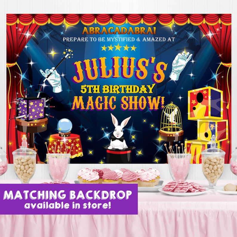 Magic Show Party/ Greatest Showman Party/ Circus Party/ Magician Party