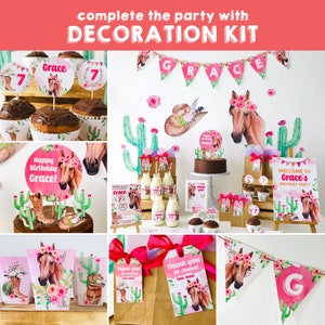 Horse Party Cowgirl Birthday Party