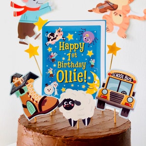 Nursery Rhymes 1st Birthday Party Kit, Decorations (printable) - Etsy