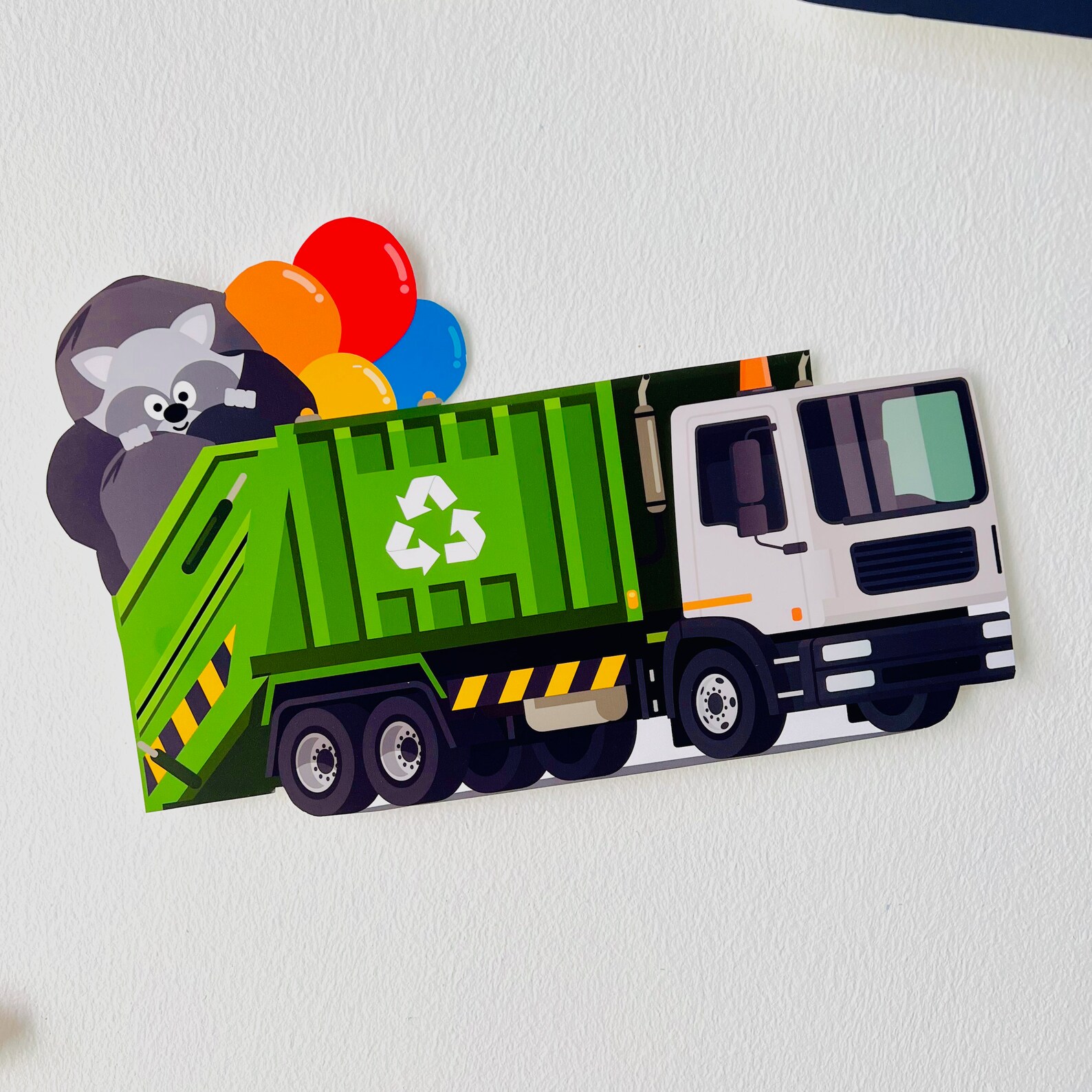 Garbage Truck Party Decorations Cutouts/ Trash Bash Party Etsy