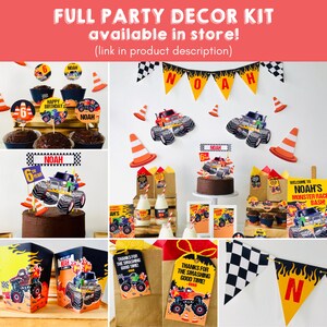 Monster Truck Party Monster Jam Birthday Party