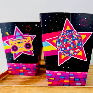 Roller Skating Party Favor Box