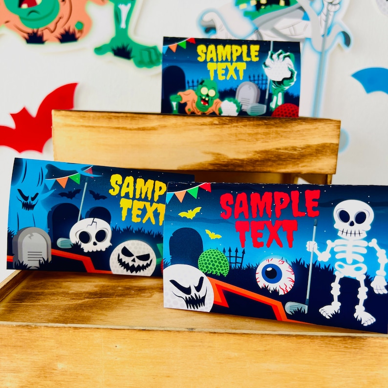 Monster Mini Golf Party Decorations Kit Editable Printable/ - Etsy