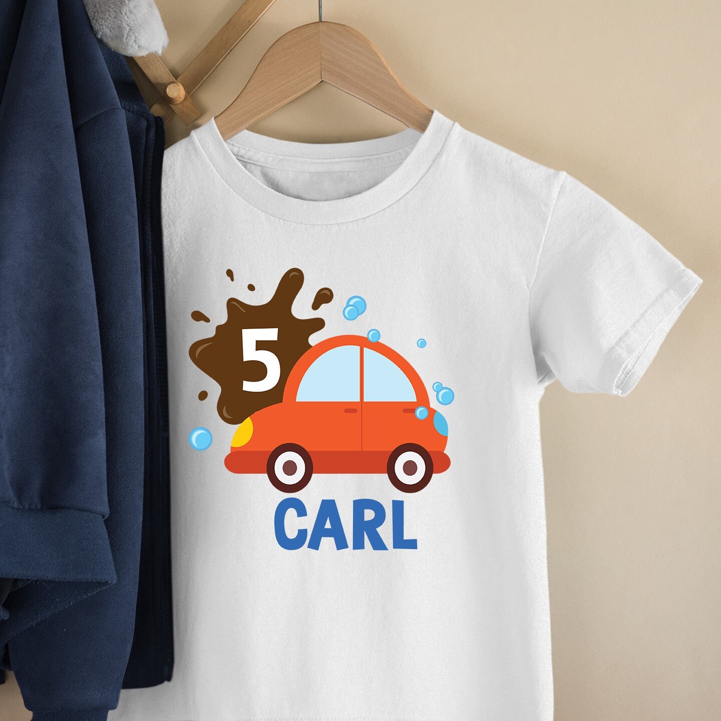 Car Wash Birthday Shirt Design/ Carl's Car Wash Birthday Etsy