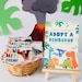 Adopt a Dinosaur Printable/ Dinosaurs Party Games/ Dinosaurs - Etsy