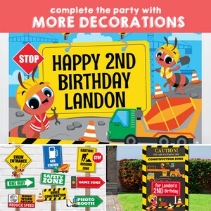 Construction Truck Party/ Construction Themed Worker Ants Party