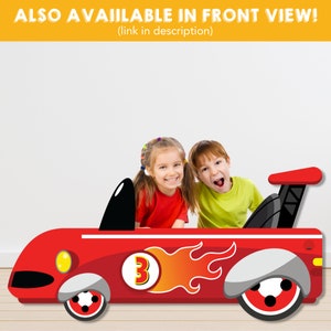 Race Car Photo Booth Frame EDITABLE Printable/ Racing Car Formula One ...