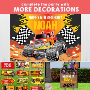 Monster Truck Party Monster Jam Birthday Party