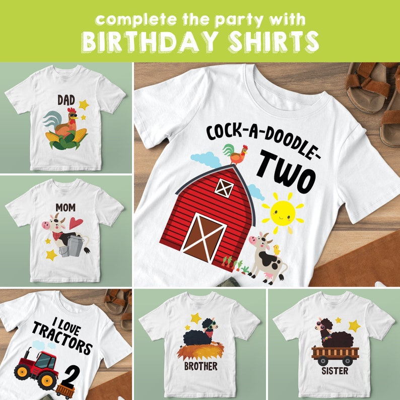 Old MacDonald Farm Party/ Animal Farm Barnyard Birthday Party