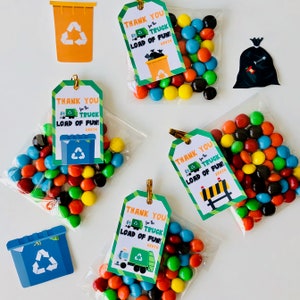 Garbage Truck Party Favors