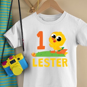 Five Little Ducks Birthday Tee Design/ 5 Little Ducks Birthday Outfit/ Rubber Duck Nursery Rhyme Birthday Shirt (for your own printing)