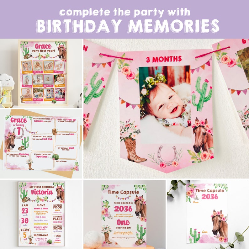 Horse Party Cowgirl Birthday Party