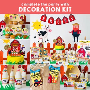 Old MacDonald Farm Party/ Animal Farm Barnyard Birthday Party