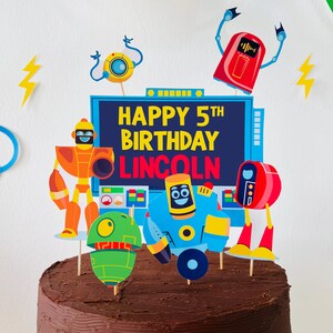 Robots Science Party Decorations/ Robot Birthday Party Decor