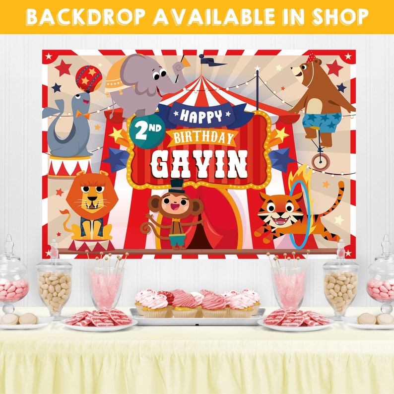 Circus Party, Birthday Carnival, School Carnival Digital Invite, Printable | The Greatest Showman, The Greatest Show on Earth, Magician Party, Magic Show Party