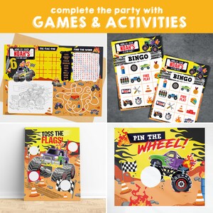 Monster Truck Party Monster Jam Birthday Party