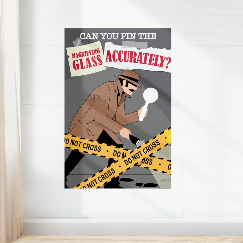 Detective Party Games, Spy Party, Secret Agent Party Activities, Murder Mystery Party, Secret Agent Party, Sherlock Holmes Birthday Party Game | Pin Game, Toss Game, Detective Training Academy, Pretend Play, Birthday Coloring, Coloring Activity Page